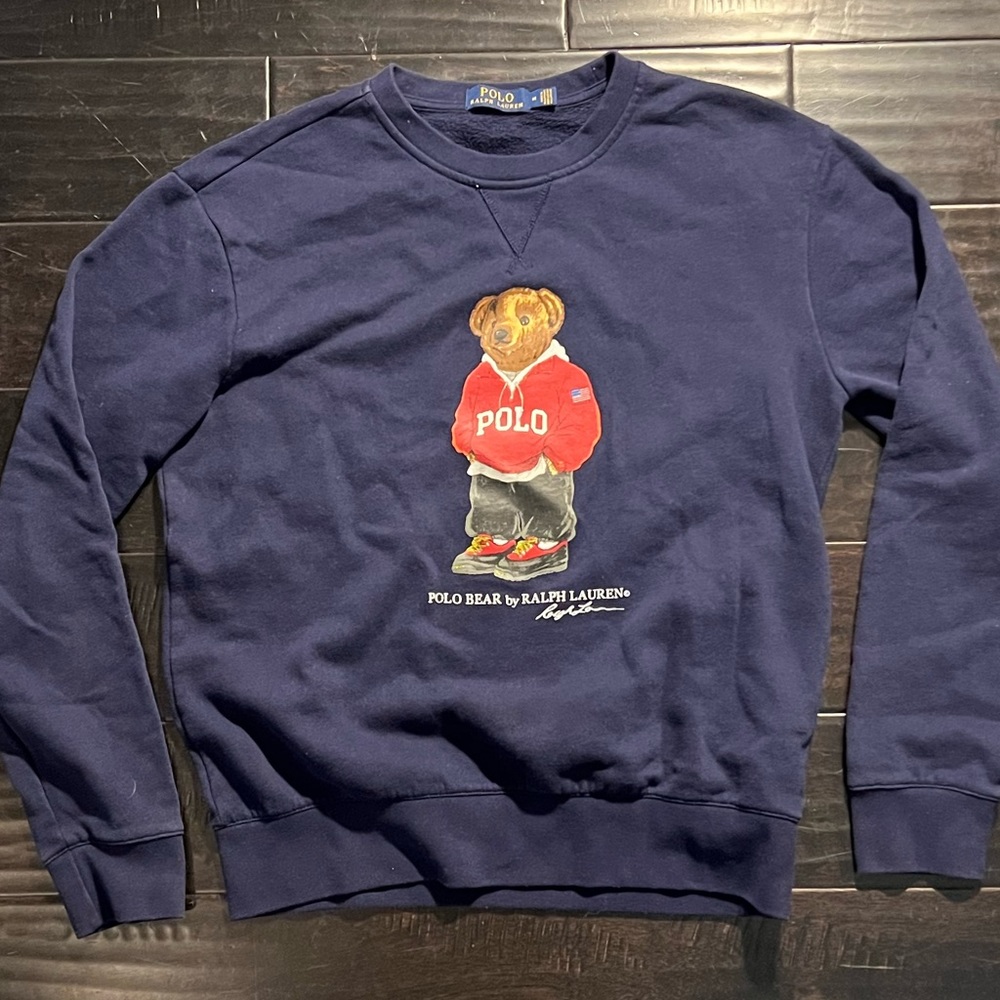 Polo Ralph Lauren
Blue Crewneck
Medium
Polobear